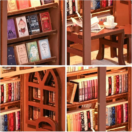 Miniature Creative Bookstore (Nur für US-Kunden)