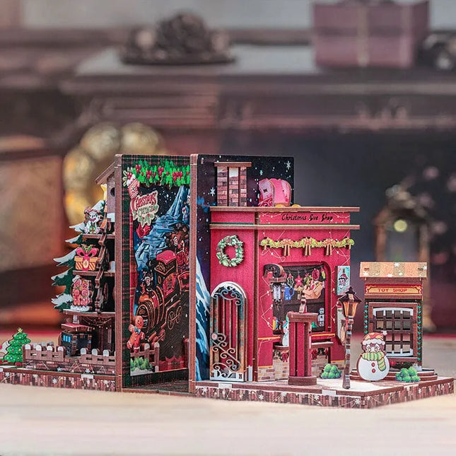 Mini-Weihnachtsbuchstütze