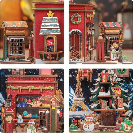 Mini-Weihnachtsbuchstütze